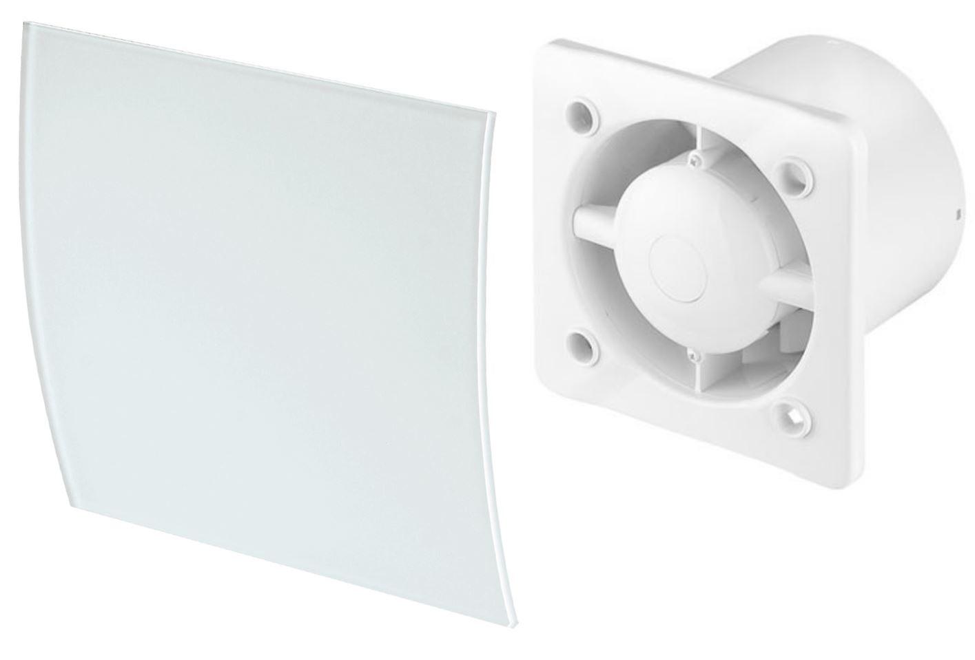 100mm Pull Cord Extractor Fan ESCUDO Front Panel Wall Ceiling Ventilation