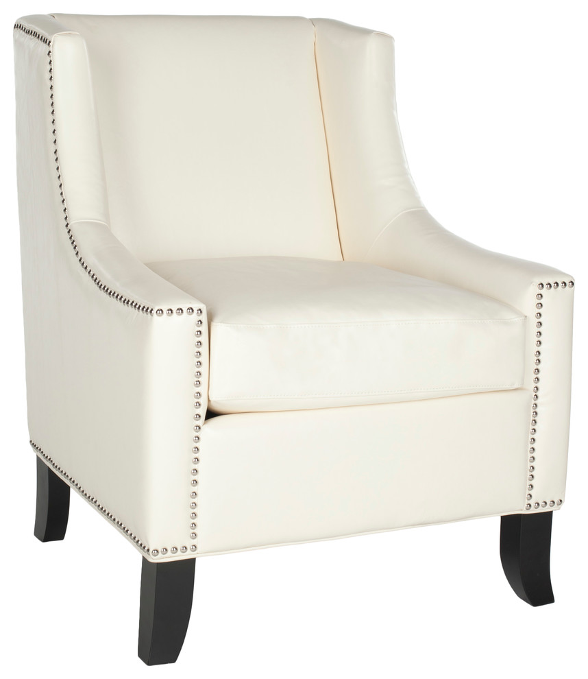 Safavieh Daniel Club Chair   Transitional   Armchairs And Accent Chairs   by Buildcom  Houzz