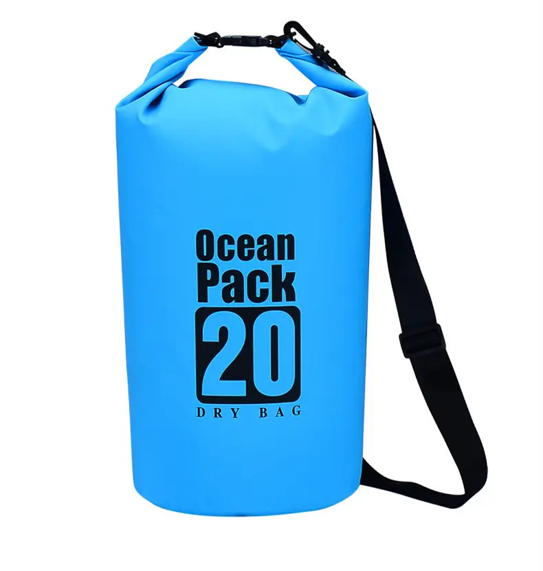 BKG001 Customized Logo 2L Outdoor One shoulder Dry Bag Waterproof Ocean Pack Camping Hiking Backpack