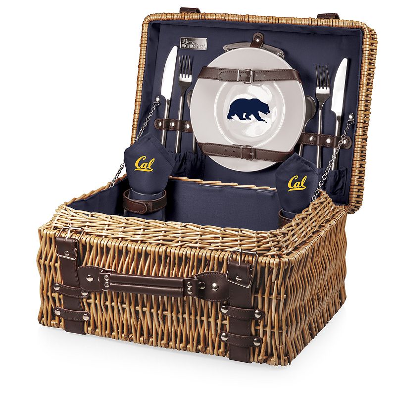 Picnic Time Cal Golden Bears Champion Picnic Basket Set