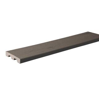 TimberTech Composite Terrain 54 in. x 6 in. x 1 ft. Grooved Silver Maple Composite Sample (Actual: 0.94 in. x 5.36 in. x 1 ft.) SAMP-TC12SM