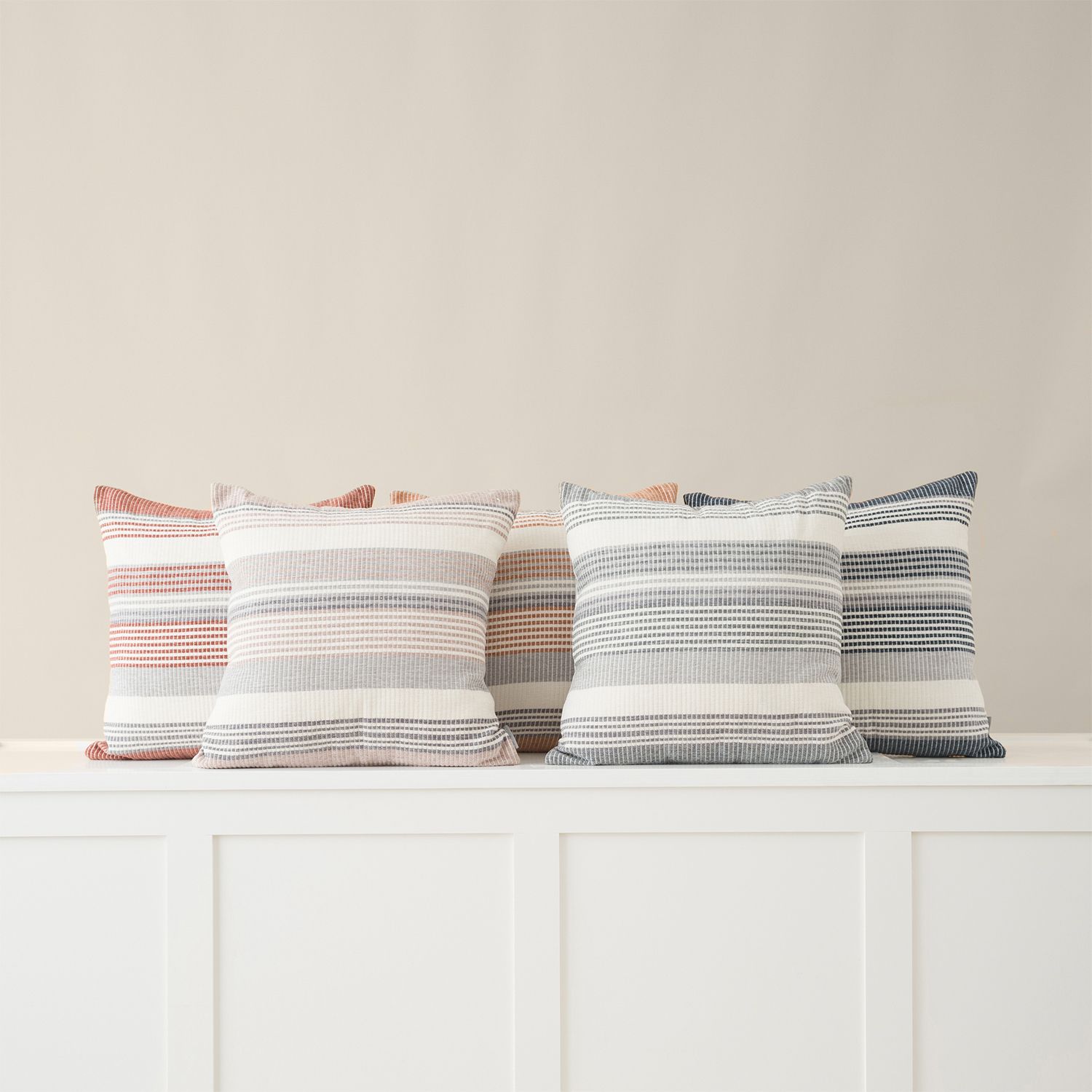 EVERGRACE Freja Stripes Throw Pillow