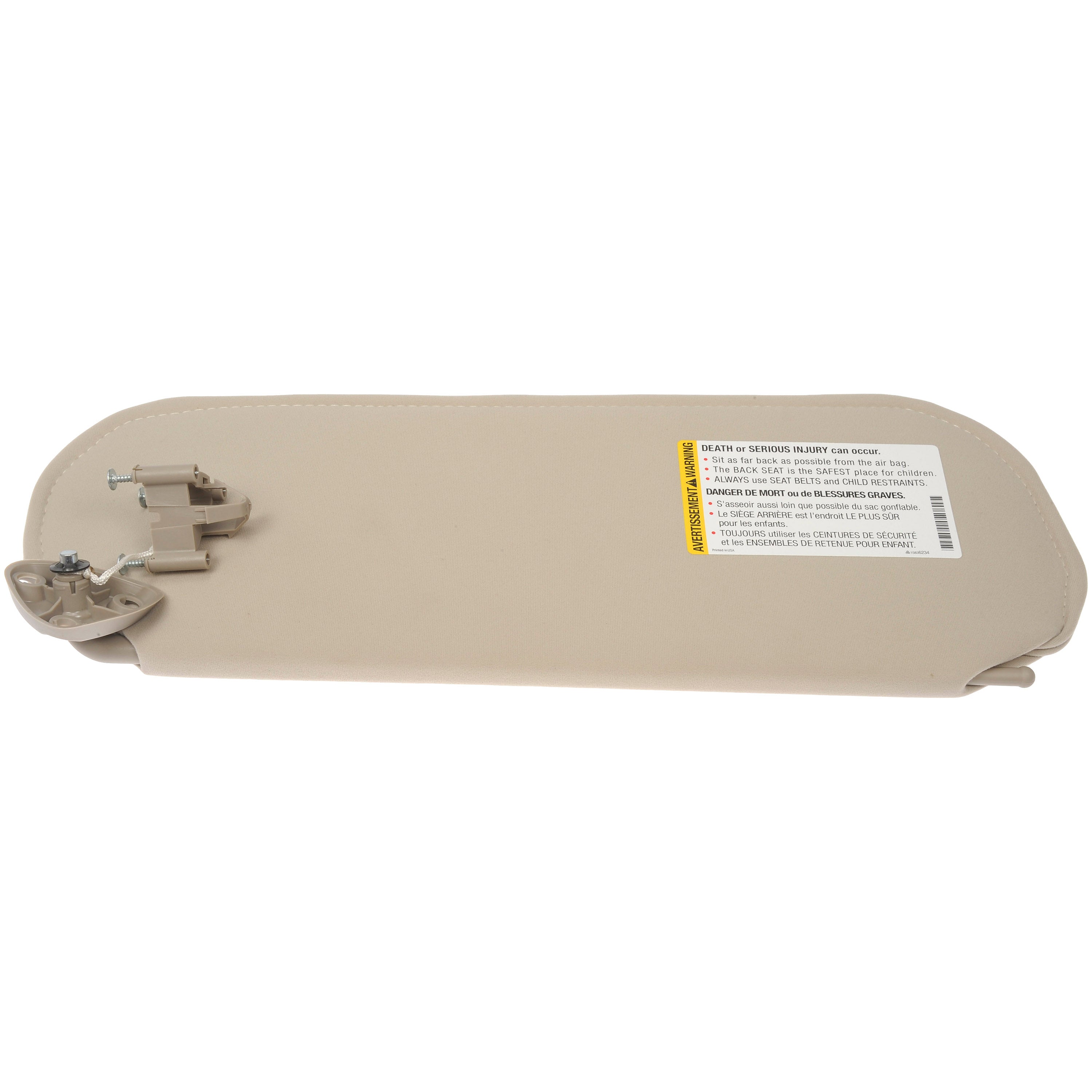 Dorman 74213 Driver Side Sun Visor Assembly for Specific Chevrolet / GMC Models， Beige