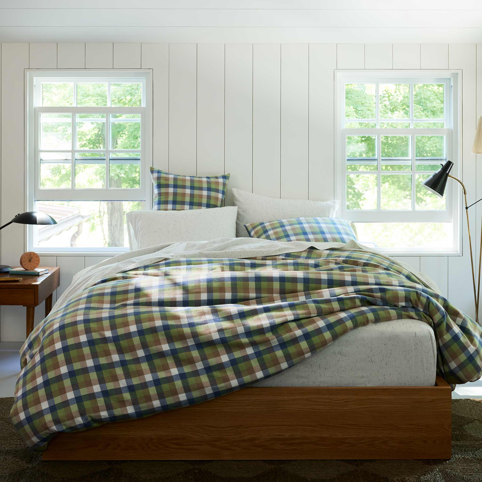 Brushed Flannel Duvet Cover - Last Call