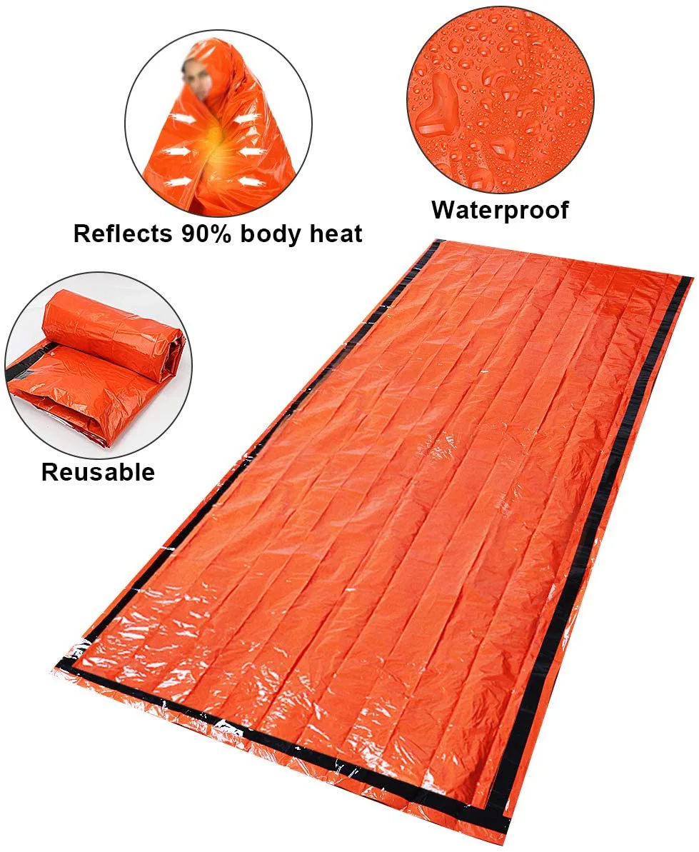 Winter Outdoor Adults Waterproof Flame Retardant Portable Camping Hiking Sleeping Bag