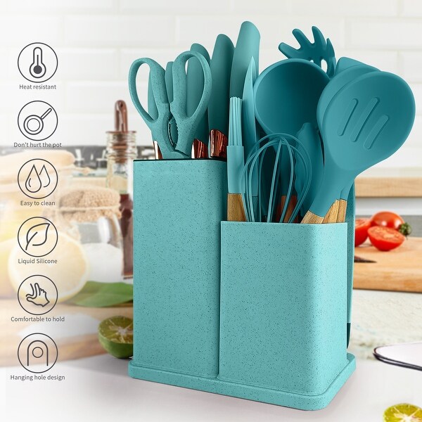 19-piece Non-stick Silicone Assorted Kitchen Utensil Set