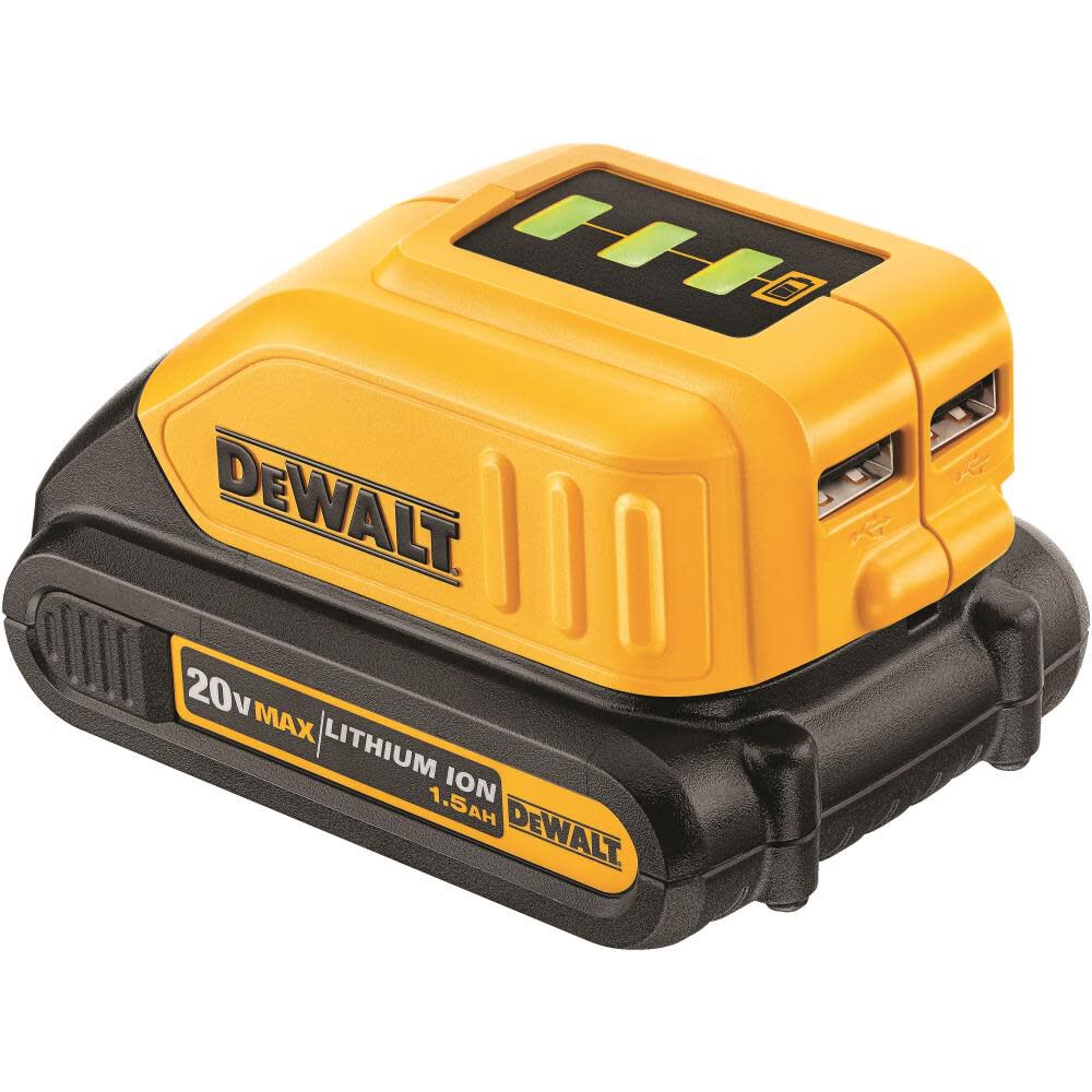 DEWALT 20-Volt Max Power Source Adapter DCB090 from DEWALT