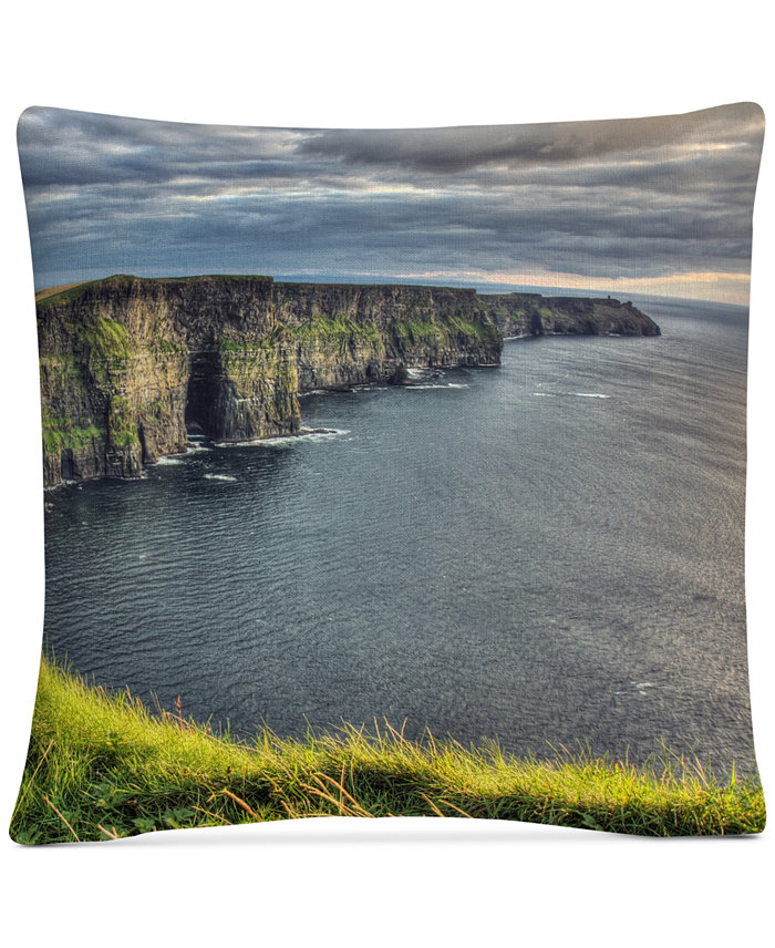 Baldwin Pierre Leclerc Cliffs of Moher Ireland Decorative Pillow， 16