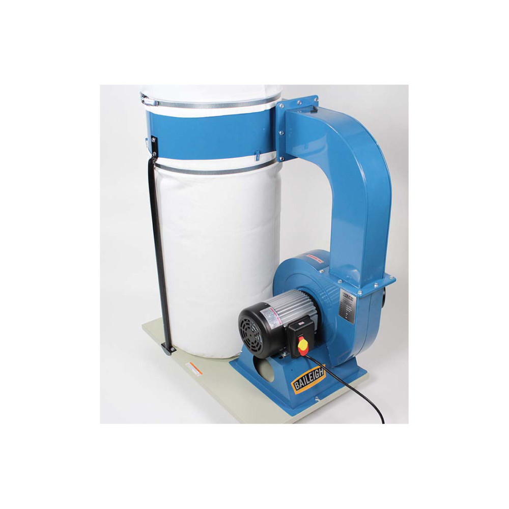 Baileigh DC-1650B Bag Style Dust Collector 220V 1 Phase 2HP ;