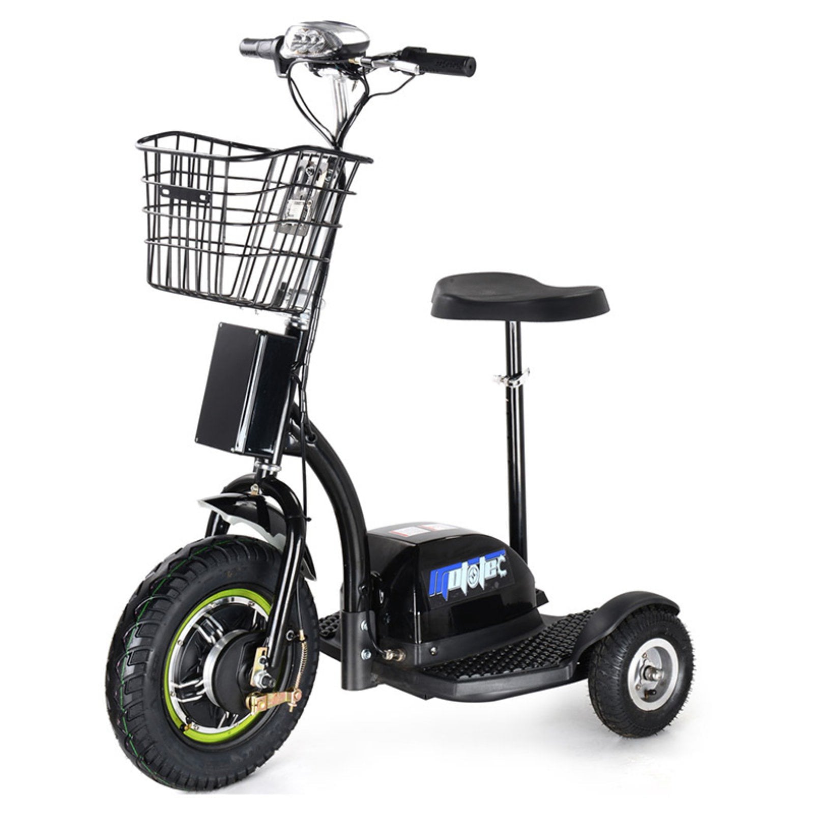 MotoTec 500 Watt 48V 3 Wheel Electric Trike Mobility Scooter