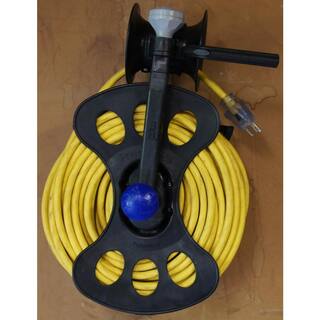 FreeReel 100 ft. 123 Cord and Air Hose Reel System: 1 Storage Cassette 1 Cord and Hose GuideWinder and 1 Wall Storage Mount MPD-SC-CG-WSM