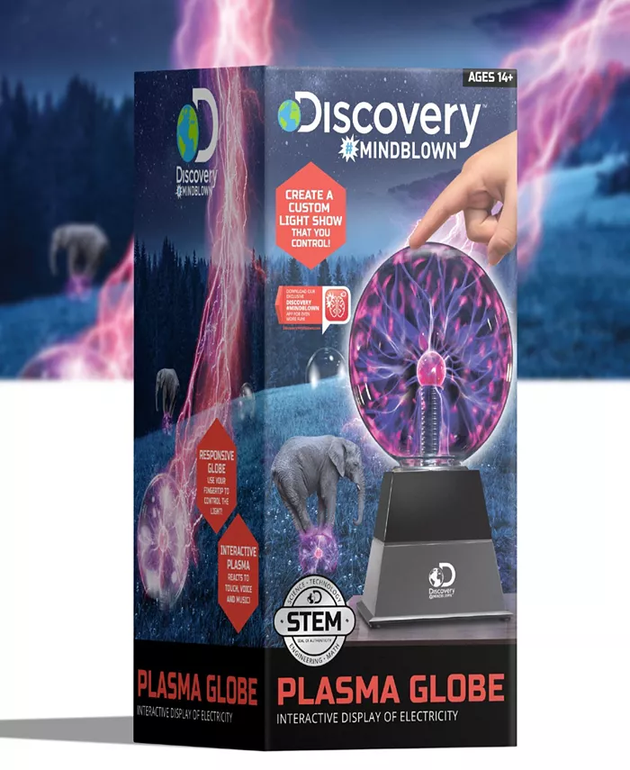 Discovery #MINDBLOWN Plasma Globe  Interactive Display of Electricity