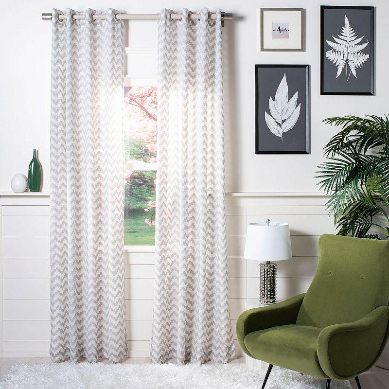 Safavieh Penda 1-Panel Window Curtain