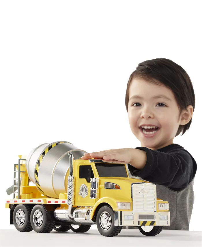 Fast Lane Cement Truck with Lights Sounds  Created for You by Toys R Us