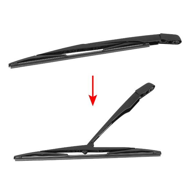 Unique Bargains Rear Windshield Wiper Blade Arm Set 355mm 14 Inch For Bmw X3 E83 2003 2004 2005 2006 2007 2008 2009 2010 61 62 3 400 708