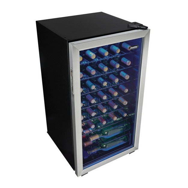 Danby Dwc036a1bssdb 6 36 Bottle Free standing Wine Cooler In Stainless Steel