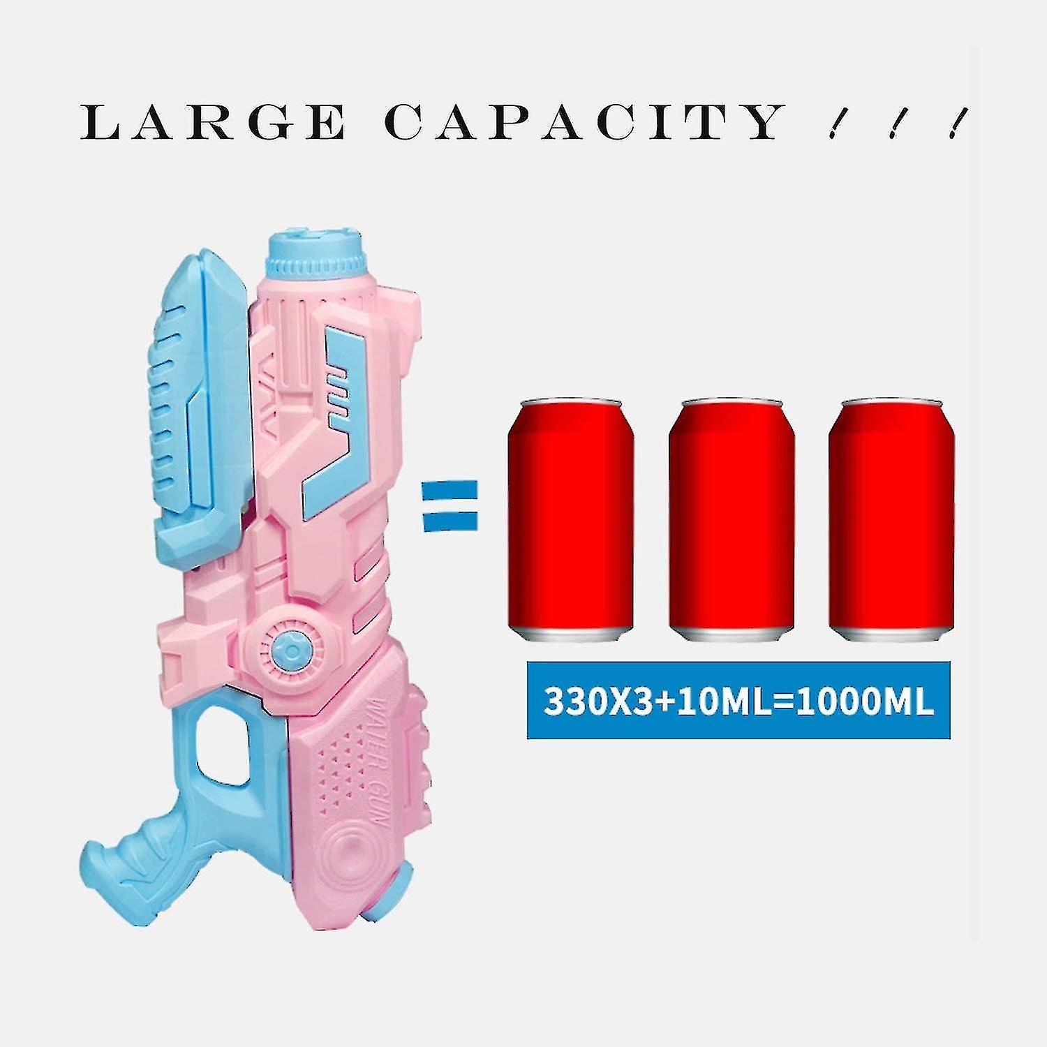 Large Water Gun， Long Range Water Gun， Water Gun Toy， Adult Kids Water Gun， Water Gun， Water Blaster， Garden And Beach Water Gun