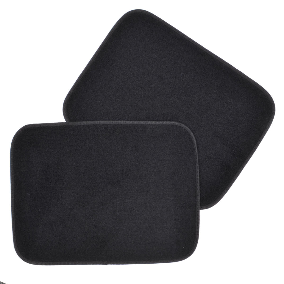 Motor Trend Permium Carpet Car Floor Mats - 4 Pieces Thick Carpet Cushion Mat