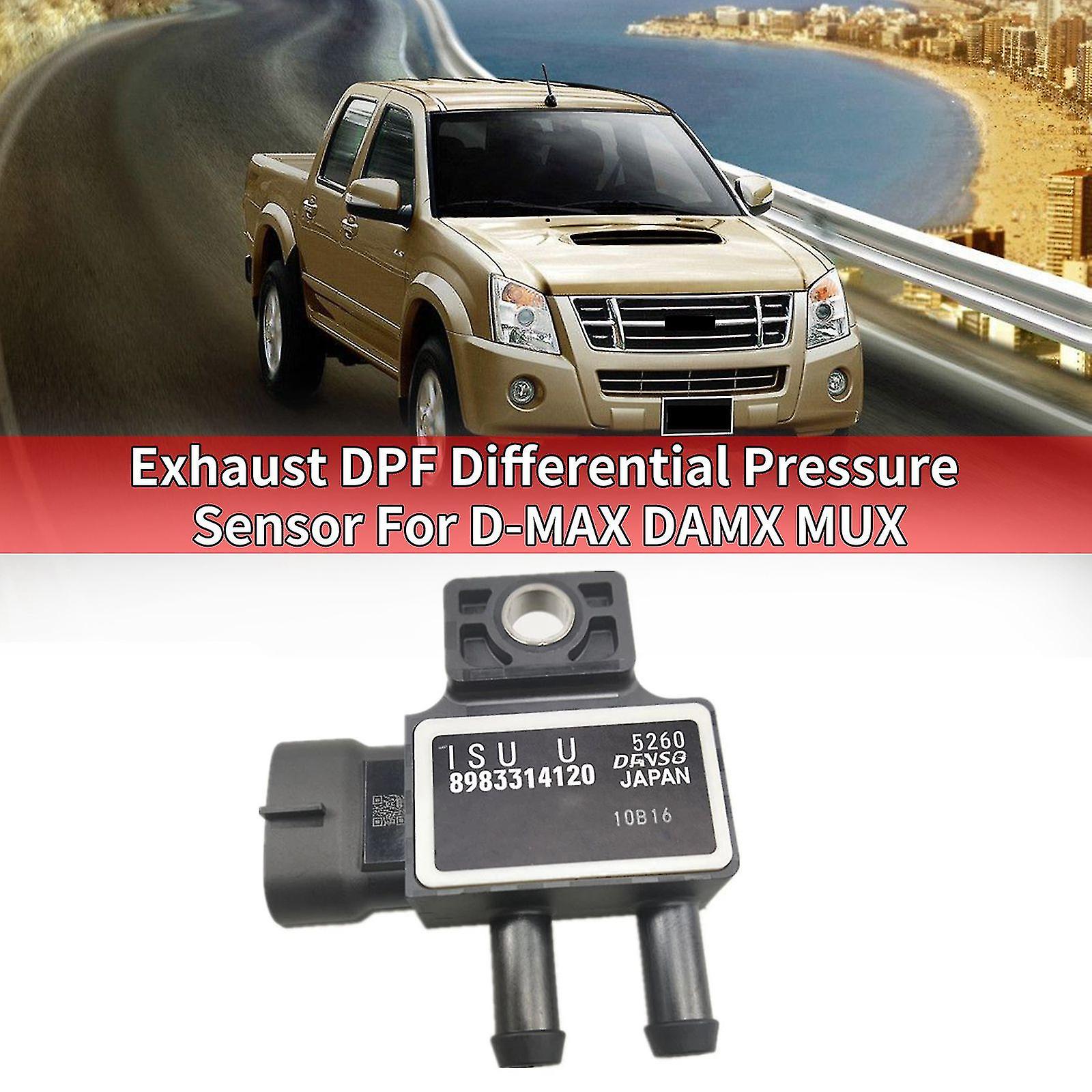 Car Exhaust Dpf Differential Pressure Sensor For D-max Damx Mux 8983314120