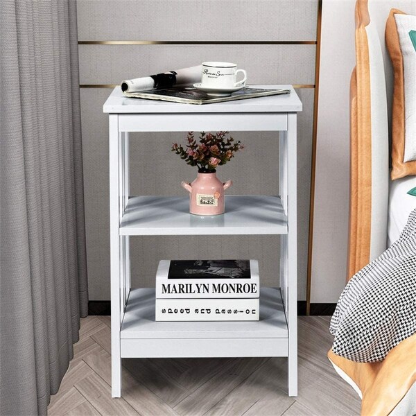 3-Tier End Table Set of 2