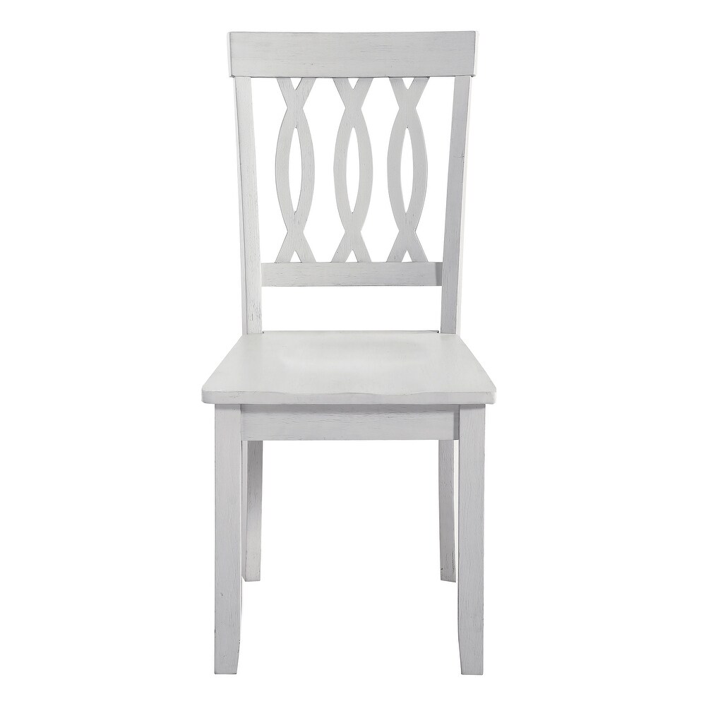 Porch   Den Nella White Side Chair (Set of 2)