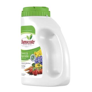 Osmocote Smart-Release 4.5 lbs. Flower and Vegetable Plant Food Dry Fertilizer 14-14-14 277860