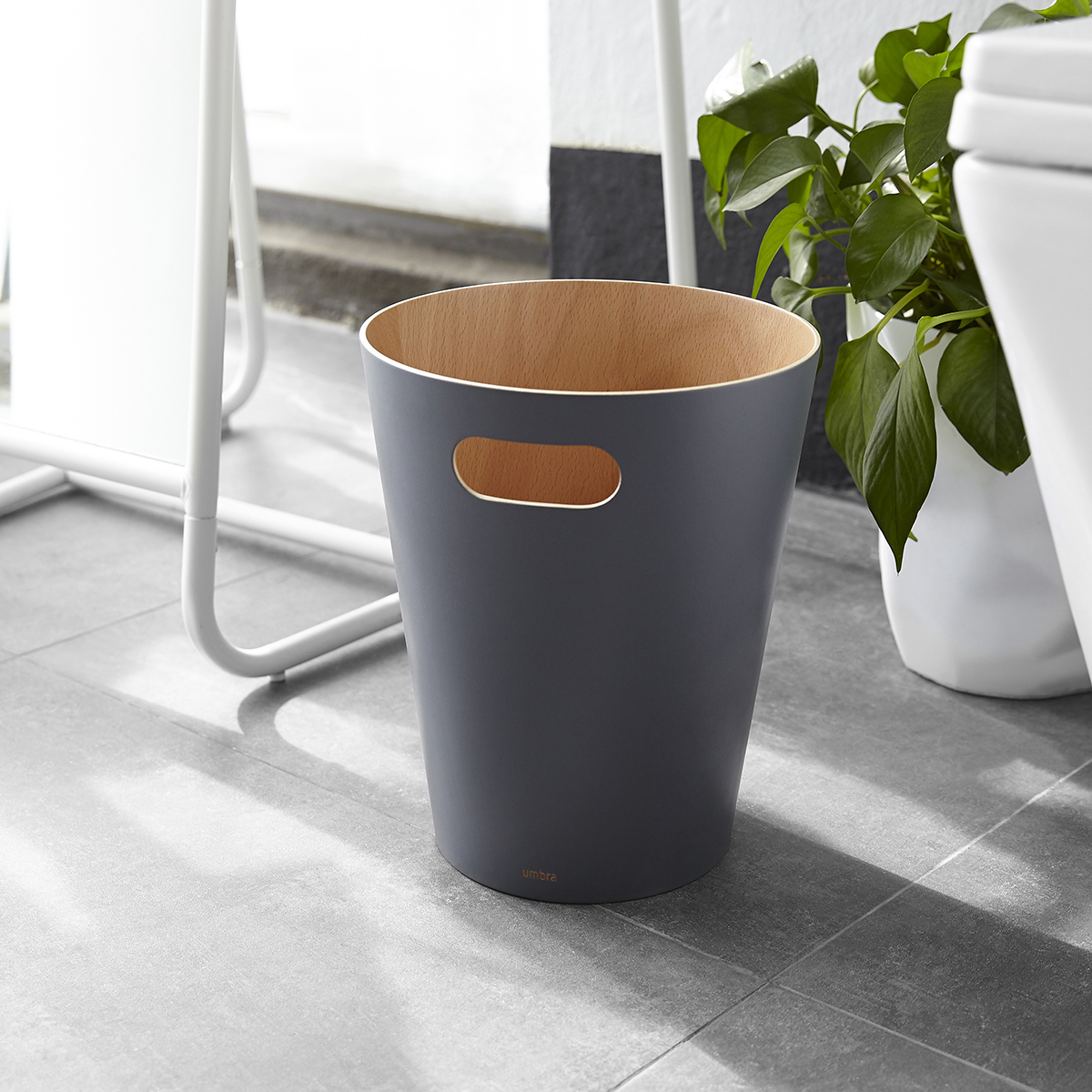 Woodrow Wastebasket by Umbra