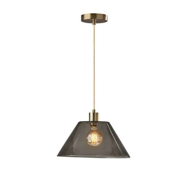 Zoe Pendant Antique Brass Adesso