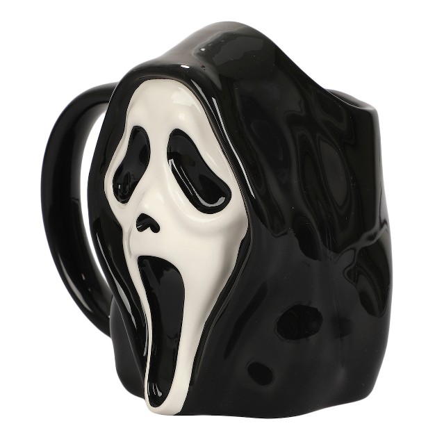 Ghost Face 16 Oz Sculpted Ceramic Mug