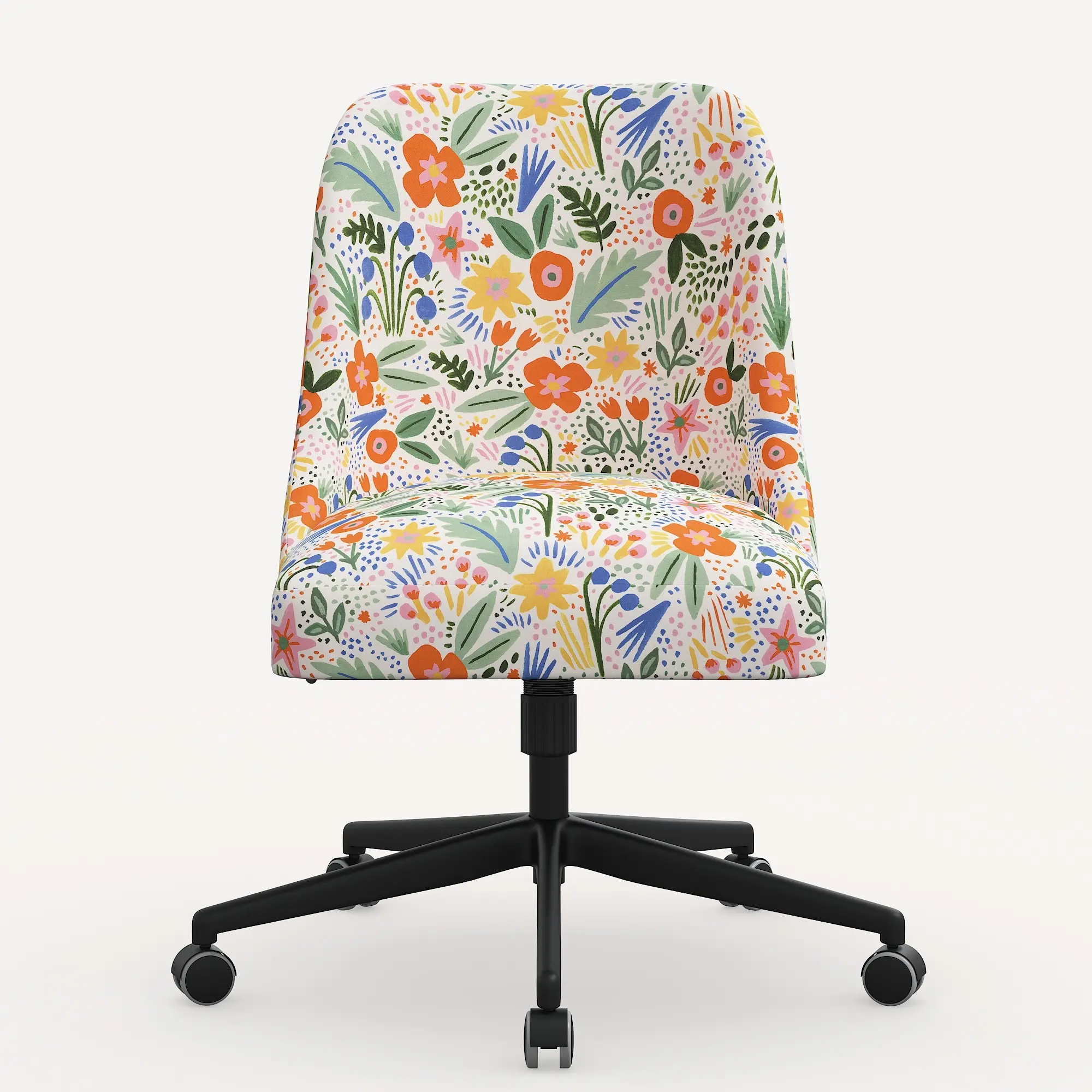 Rifle Paper Co. Oxford Multi Color Floral Office Chair