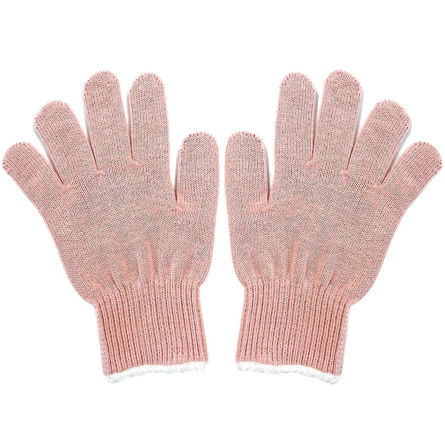 2 Professional Heat Resistant Gloves For Hair Styling Heat Blocking For Curling