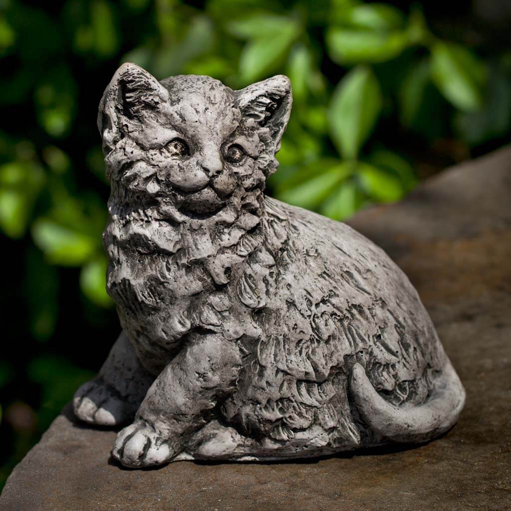 Campania International Cutie Kitty Garden Statue