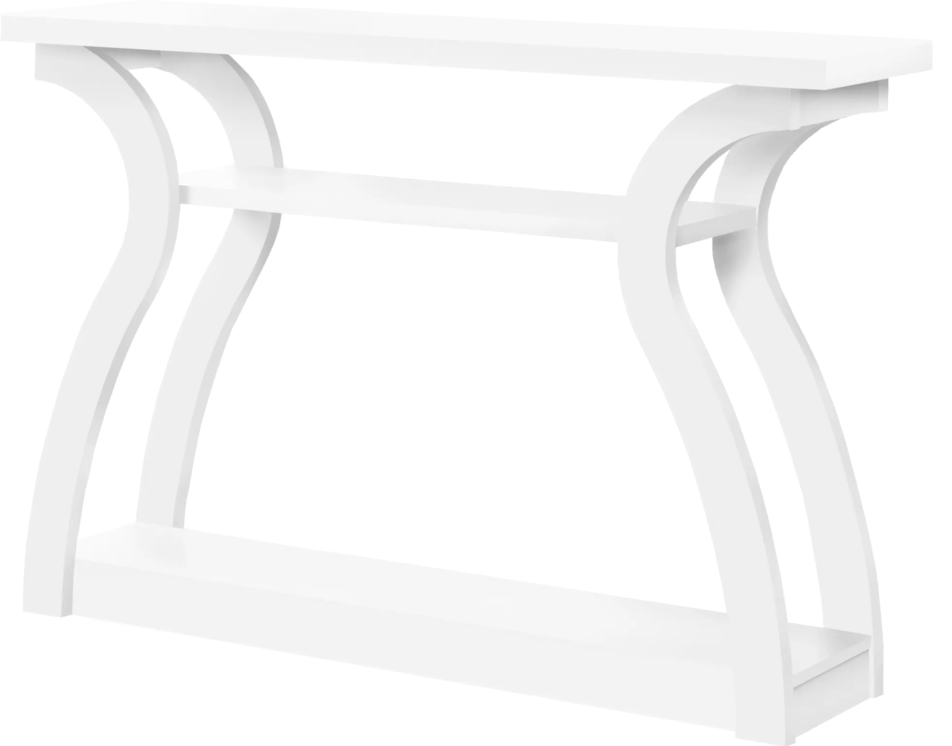 Hall Console Table - White