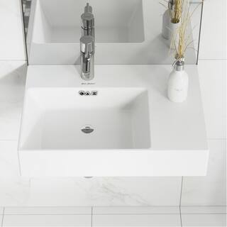 Swiss Madison St. Tropez Vessel Sink in Glossy White SM-WS322