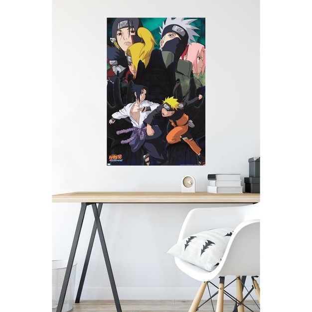 Trends International Naruto Action Unframed Wall Poster Prints