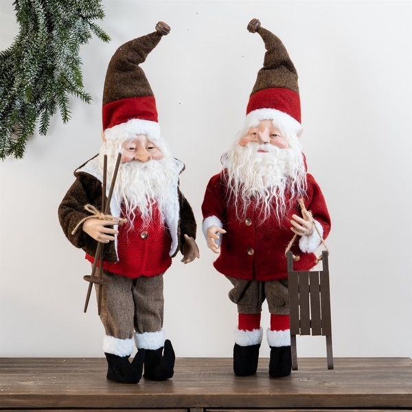 Santa Figurine (Set of 2)