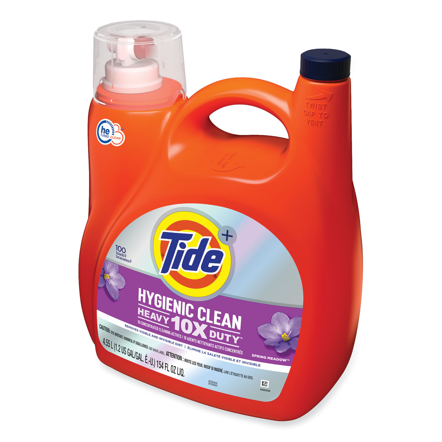 Hygienic Clean Heavy 10x Duty Liquid Laundry Detergent by Tideandreg; PGC27646