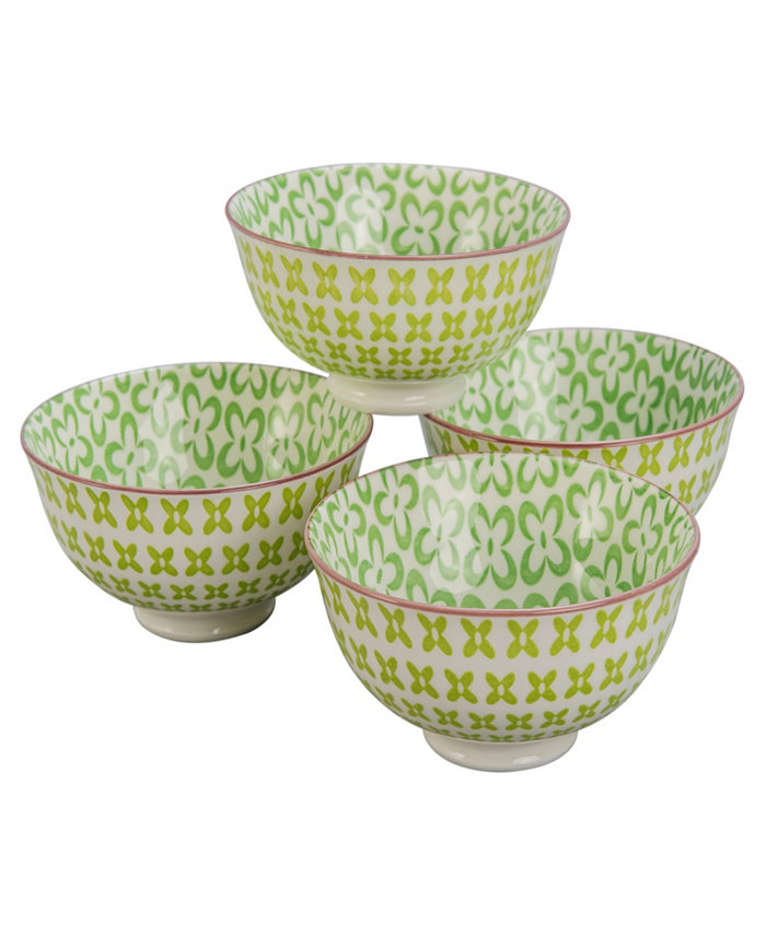 BIA Cordon Bleu Ooh La La Peony Bowl Set of 4