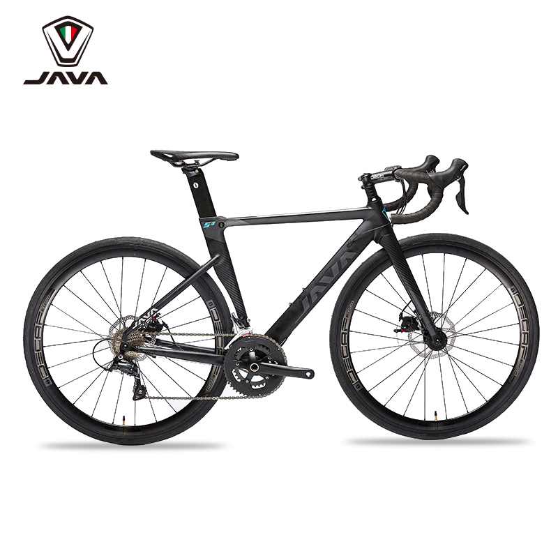 JAVA SILURO 3 road bike 18 speed carbon fiber bicycle for adult Disc brake Carbon fiber front fork of aluminum frame SILURO3