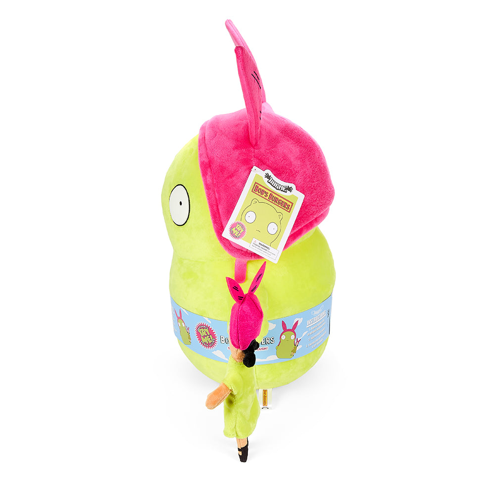 Bob's Burgers Kuchi Kopi & Louise 16” HugMe Shake Action Plush