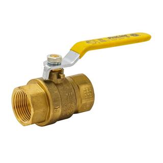 ProLine Series 1 in. x 1 in. Brass FIP Full Port Ball Valve 107-815HN