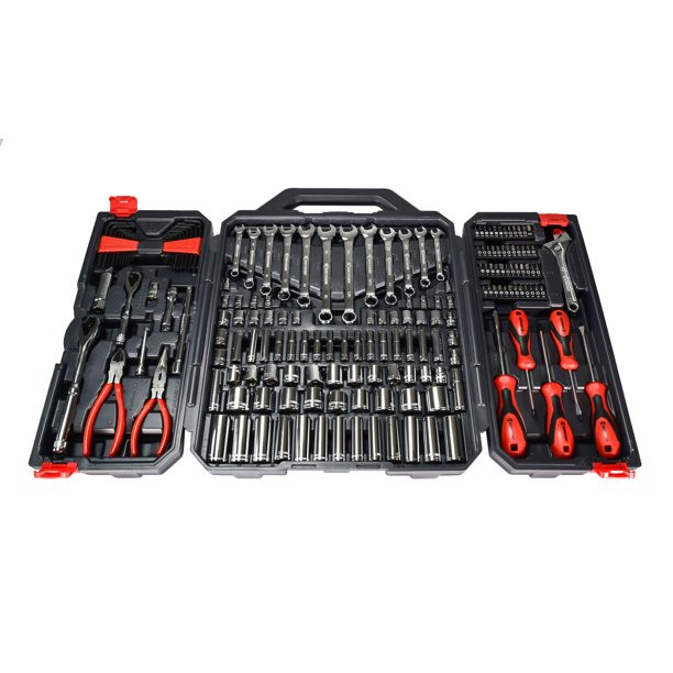 Crescent-CTK180 180 Piece 1/4in. and 3/8in. Drive 6 Point SAE/Metric Professional Tool Set