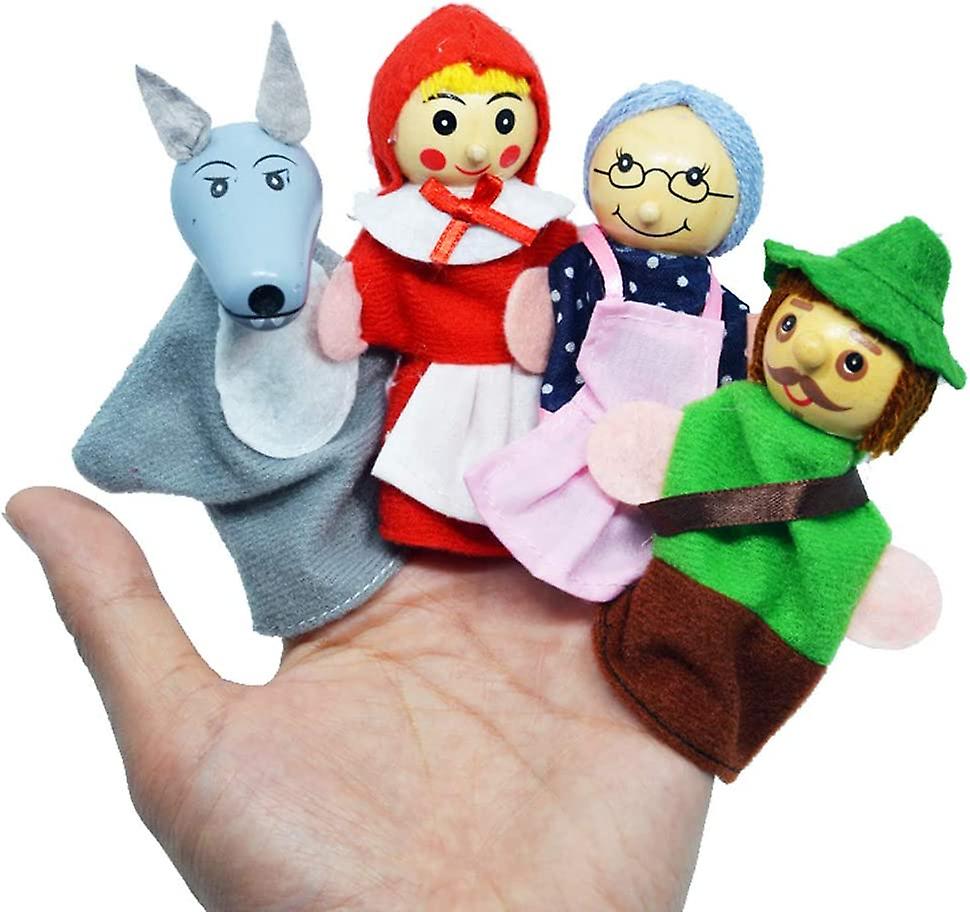 Fairy Tales Finger Puppet Story Toy， Storytelling Theater Doll For Toddlers Kids