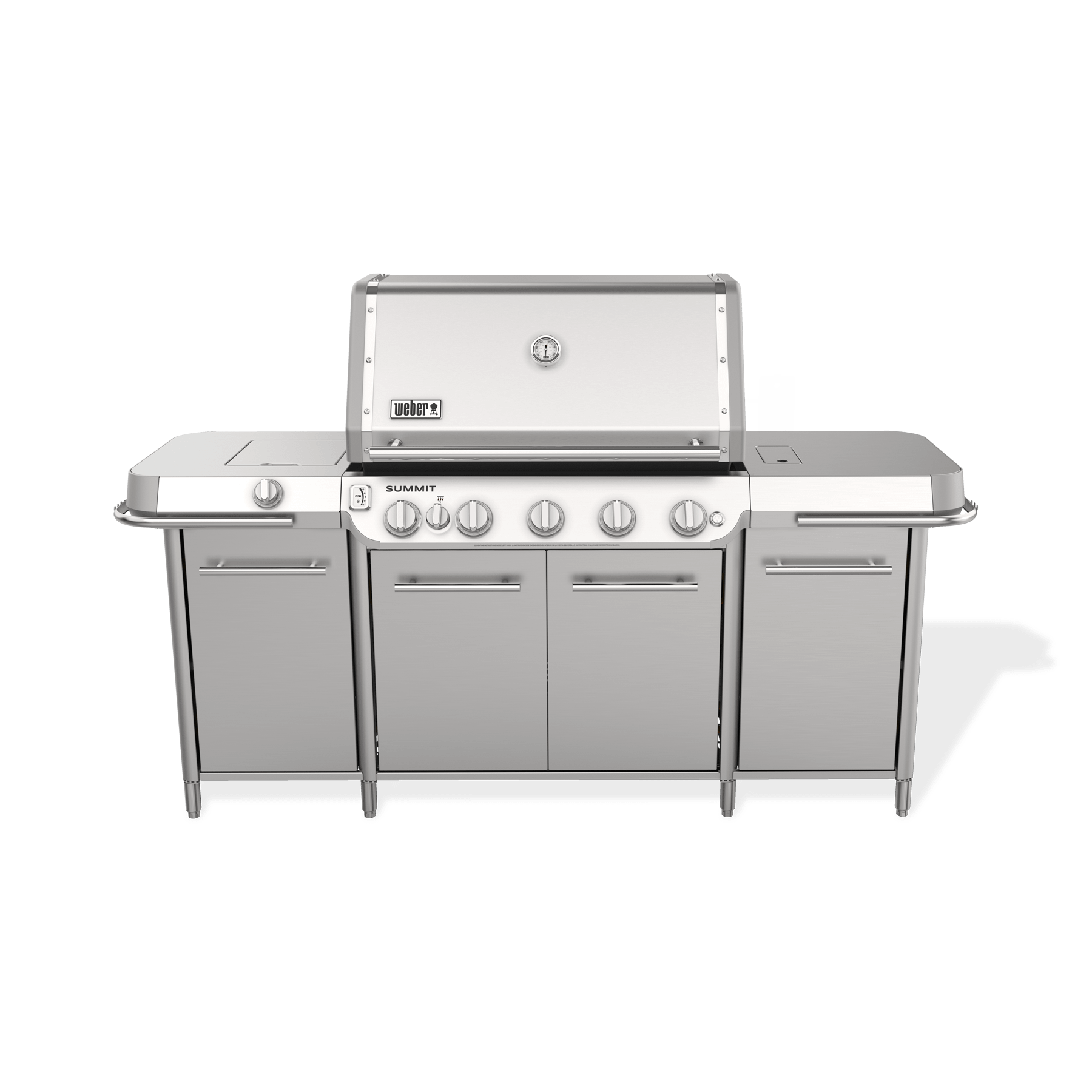 Weber 1500092 Summit® Gc38 S Grill Center (Natural Gas) - Stainless Steel