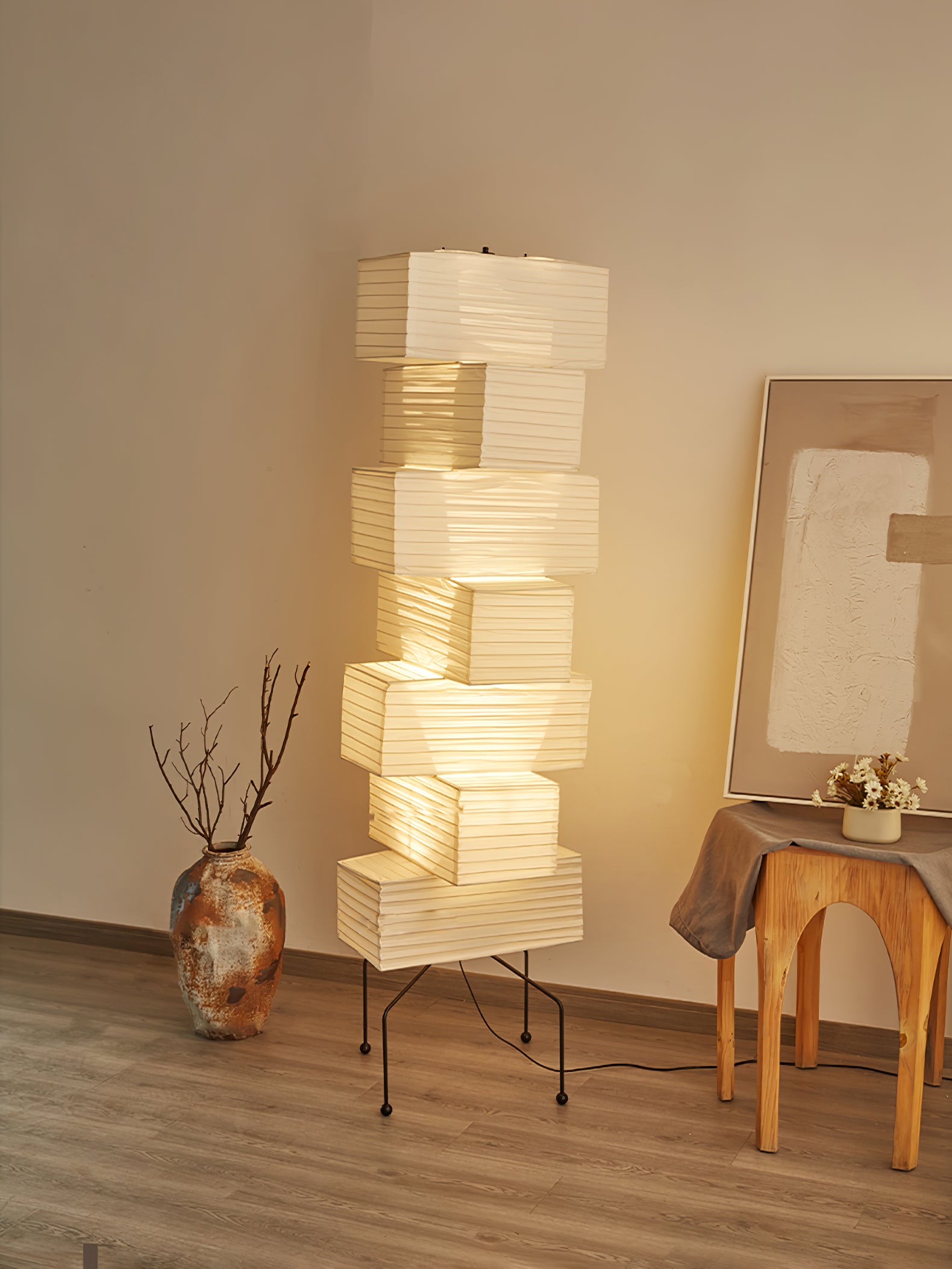 Lana Stacked Floor Lamp