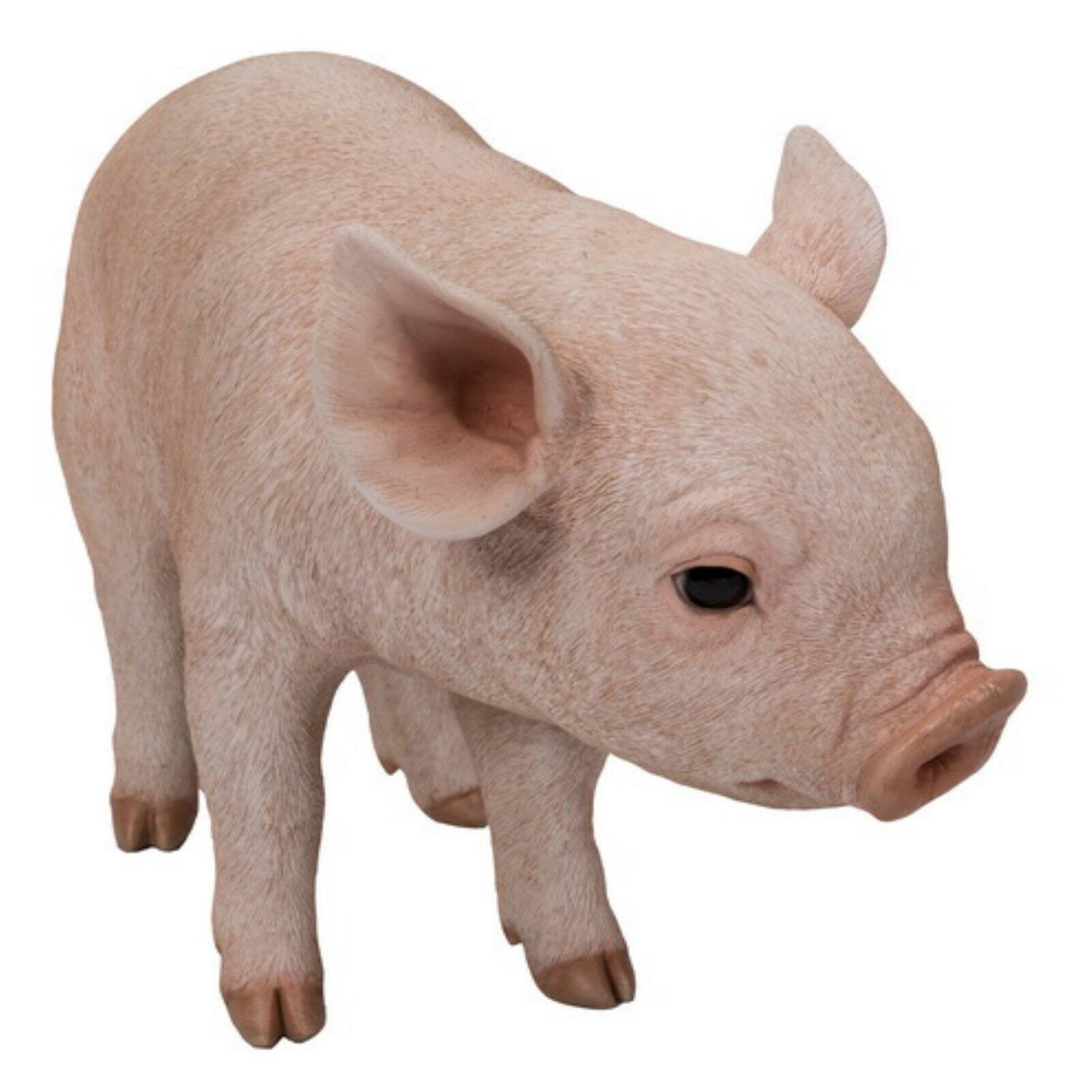 Hi-Line Gift 9" Standing Baby Pig Garden Statue