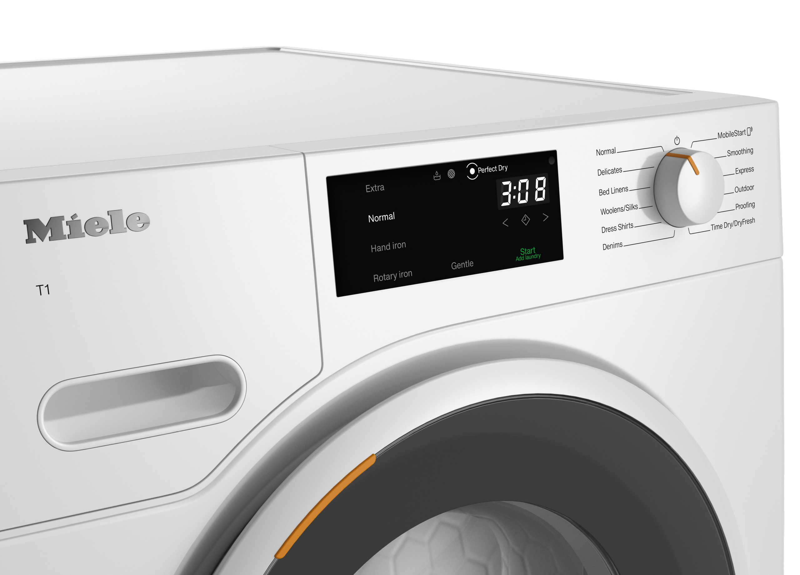 Miele TWD 360 WP 8KG LOTUS WHITE Twd 360 Wp 8Kg - T1 Heat-Pump Dryer: With Miele@Home And Fragrancedos For Laundry That Smells Great.