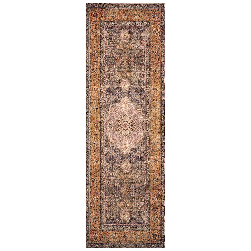 Loloi II Loren Plum Multi Accent or Area Rug