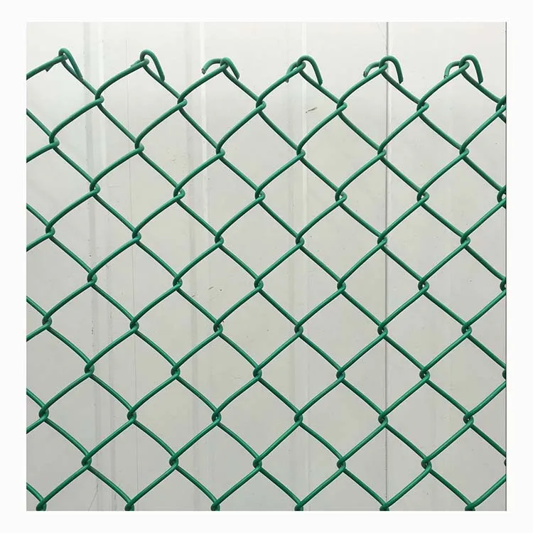 Best Selling Factory Supply Black PVC Coated Galvanized Chain Link Fence