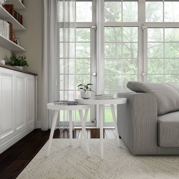 Nesting End Tables With Tray Top Lavish Home